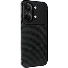 Sylar Poco X8 Pro Max Auto Focus Karbon Kapak - Siyah