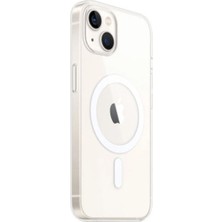 Hace Bazaar Apple Iphone 14 Kılıf Magneticsafe Şeffaf Silikon - Şeffaf