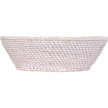 Yargıcı Rattan Oval Kase(27x32x9 Cm)