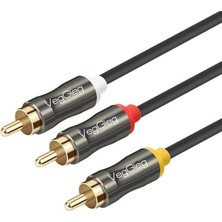 VegGieg 3 Rca 3 Rca Ses Görüntü Kablosu 3 Metre