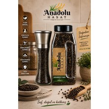 Anadolu Hasat 2'li Set-Tane Karabiber 500gr , Karabiber Değirmen 200gr