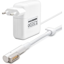 Skygo Laptop Adaptörü 60W 16.5V 3.65A L Tip Beyaz HD796