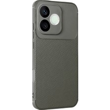 DS LLC Huawei Honor 600 Lite Auto Focus Karbon Kapak - Gri