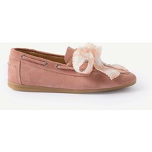Yargıcı Süet Bağcıklı Loafer
