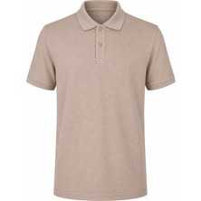 Trender Petek Süprem Vizon Erkek Polo Yaka T-Shirt 2326