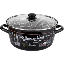 UltraMint Emaye Kızartma Tenceresi 28CM, Dayanıklı ve Şık Tasarım