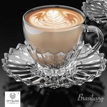 UltraMint 6 Kişilik Çay Fincanı Seti, 12 Parça, 220 Ml, Şık ve Dayanıklı Tasarım