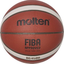 Molten B7G4500 7 No FIBA Onaylı Turuncu TBL Basketbol Maç Topu Yüksek Performans İçin