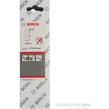 Bosch  - Elmas Kuru Karot Ucu G 1/2" - 52 Mm, 150 Mm, 4 Segmente, 7 Mm