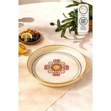 UltraMint Emaye Sunumluk 28 Cm, Şık ve Dayanıklı, Mutfak ve Sunum Için Ideal