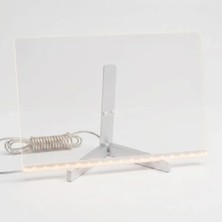 Odea LED Işıklı Şeffaf Çizim Tableti, 30X20 cm Eğitici Boyama Seti ile