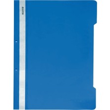 Leitz 4189 Mavi Telli Dosya 50'li A4 Formatında 250 Sayfa Kapasitesiyle Güçlü Koruma