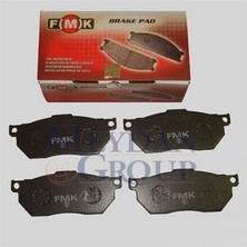 Bzt Honda Civic- Sd/hb- 92/95; Ön Fren Balatası Düz Tip (10LU)(DISK) (115,9X45,2X15)(FMK) 43153-SB2-601