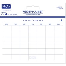 Güzel Hediyem Yapışkanlı Not Kağıdı Weekly - Haftalık Plan 140X100 30 Yp 8680454936487
