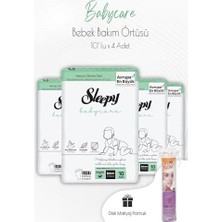 Güzel Hediyem Babycare Bebek Bakım Örtüsü 10'lu x 4 Adet ve Disk Pamuk