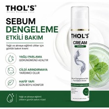 THOL'S Cream Defence (TB22) Fluid  Bakım Kremi- 50 ml  Yağlı ve Akneye Eğilimli Ciltler Için Sebum Dengeleme Etkili Fluid Bakım Kremi "