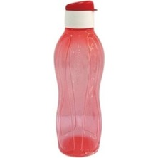 UltraMint 750 ml Eko Cam Şişe, Kırmızı, Doğal ve Şık Tasarım