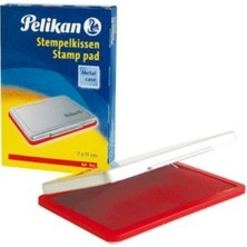 Pelikan Kırmızı Metal Stampa No:2 7X11 Cm Parça Sayısı ile Kırtasiye İçin Ideal