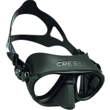 Cressi Calibro Dalış Maskesi Siyah Renk Standart Beden ile Serbest Dalış için Mükemmel Uyum