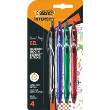Bic Gelocity Hizli Kuruyan Jel Kalem 4'lü Set