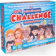 Let's Challenge İngilizce Öğreten Eğitici Kutu Oyunu | 540 Kelime 18 Senaryo | Çocuk Zeka Oyunu 6+