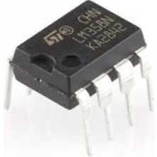 Gollum Teknoloji LM358P Op-Amp Entegresi - 32V Çift Kanallı Voltaj Karşılaştırıcı ve Sinyal Amplifikatörü