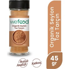 Wefood Organik Seylon Tarçın Tozu 45 gr 8682392174396