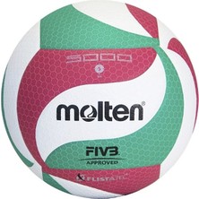 Molten V5M5000 FIVB Onaylı 5 Numara Dikişsiz Voleybol Maç Topu 260-280 g Ağırlık