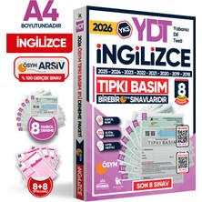 Karakutu Yayınları 2026 YKS YDT İngilizce ÖSYM Çıkmış Soru Tıpkı Basım 8li Deneme Paketi Türkiye Geneli Video Çözümlü