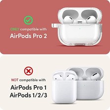 Güzel Hediyem Ciel By Airpods Pro (2.nesil) ile Uyumlu Kılıf Clear Glitter - ACS05332