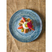Bonna Patera Denim Gourmet 12 Adet 25 cm Porselen Düz Tabak
