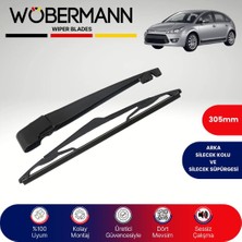 Wöbermann Citroen C4 2002-2009 Arka Silecek Kolu ve Süpürgesi Komple