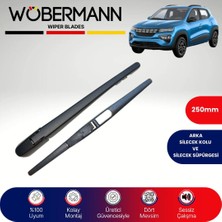 Wöbermann Dacia Spring 2020-2024 Arka Silecek Kolu ve Süpürgesi Komple
