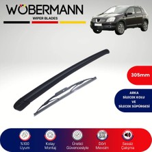 Wöbermann Nissan Qashqai J10 2006-2013 Arka Silecek Kolu ve Süpürgesi Komple