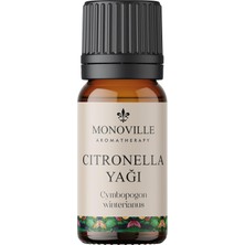 Güzel Hediyem Monoville Citronella Uçucu Yağı 10 ML%100 Saf ve Doğal (Citronella Oil)
