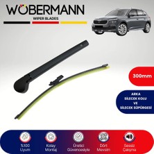 Wöbermann Skoda Kamiq 2018-2024 Arka Silecek Kolu ve Süpürgesi Komple