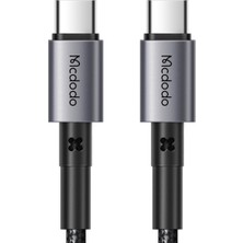 Mcdodo CA-3131 65W Pd Type-C To Type-C Şarj ve Data Kablosu 1.5m - Siyah