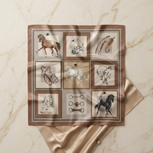 Ayza Dişil Mührü Yaban Ruhun Dengesi Fular 70X70CM