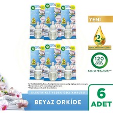 Air Wick Elektrikli Oda Kokusu Yedek Şişe Beyaz Orkide, 6x19ml