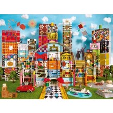 Güzel Hediyem 1500P Puzzle Eames Kart Evi Fantastik