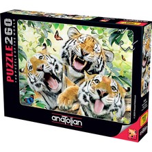 Anatolian 260 Parça Kaplan Selfisi XL Puzzle - Eğlenceli Zorluk Seviyesi ve Kaliteli Materyal 3332