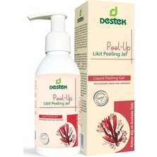 Destek Peel - Up Likit Peeling Jel Kırmızı Yosun ve Avokado Özlü 150 ml Peeling Etkisi ile Cilt Bakımı