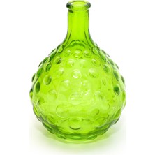 Güzel Hediyem Yeşil Bubble Cam Vazo (15 Cm)
