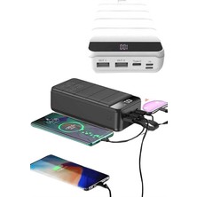 Savarga Hızlı Taşınabilir 50.000 Mah Powerbank LED Ekran Android ve Ios Uyumlu
