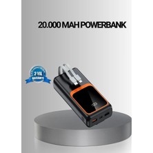 Savarga Powerbank 20000 Mah Yüksek Kapasiteli ve 22.5W Hızlı Şarj Destekli