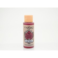 Cadence Style Matt Fabrıc Kumaş Boyası Bordo 59 ml Yüksek Kalite Su Bazlı Mat Boya