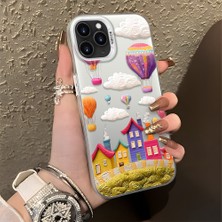 HONTINGA iPhone 11 Pro ile Uyumlu Kılıf Silikon Kenar Sert Arka Kamera Koruyucu Basitlik Anti Düşme Kamera Korumalı Balon Desen Couple Telefon Kılıfı Kadın ve Erkek Için Uygundur K1-1347