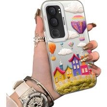 HONTINGA Vivo Y31 5g ile Uyumlu Kılıf Silikon Kenar Sert Arka Kamera Koruyucu Basitlik Anti Düşme Kamera Korumalı Balon Desen Couple Telefon Kılıfı Kadın ve Erkek Için Uygundur K1-1347