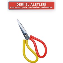Dopar Paslanmaz Çelik Endüstriyel Deri Makası