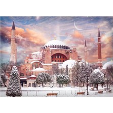 Güzel Hediyem Blue Focus 1000 Parça Puzzle - Ayasofya